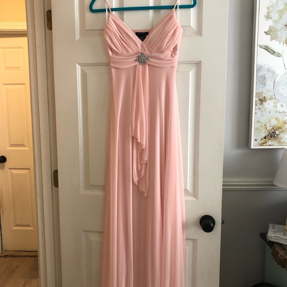 Dresses & Skirts - Pale pink prom dress floor length